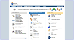 Desktop Screenshot of gobiernodecanarias.net