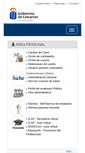 Mobile Screenshot of gobiernodecanarias.net