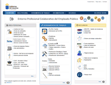Tablet Screenshot of gobiernodecanarias.net